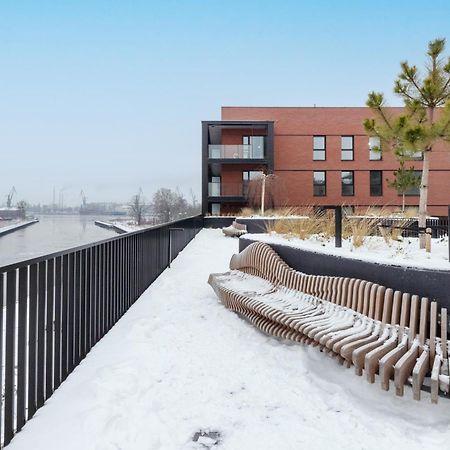 Sienna Grobla Apartment With View Of The Motlawa Terrace & Sauna, Gym By Noclegi Renters Gdańsk Extérieur photo