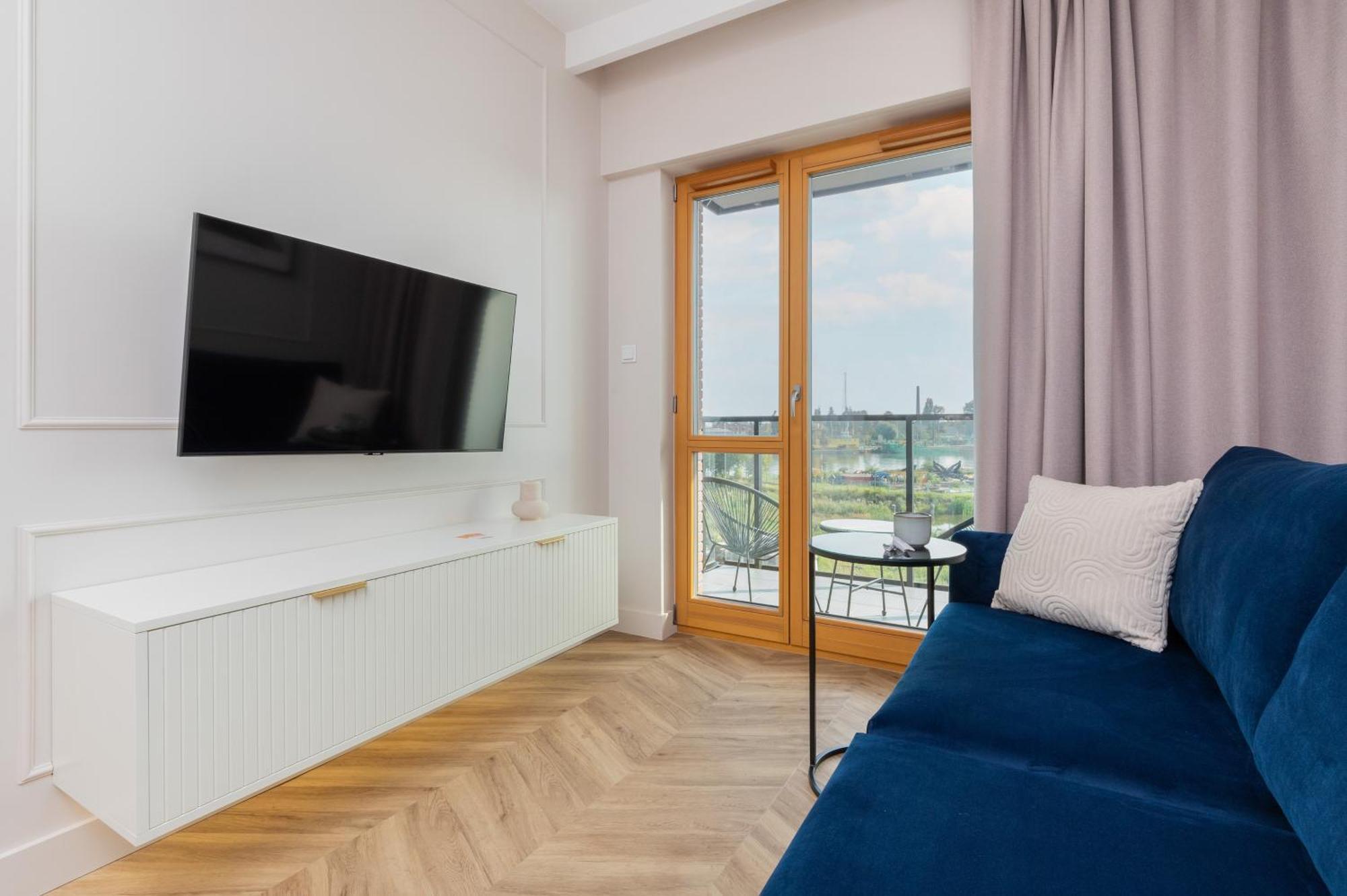 Sienna Grobla Apartment With View Of The Motlawa Terrace & Sauna, Gym By Noclegi Renters Gdańsk Extérieur photo